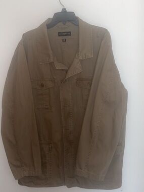 Structure Men's Brown Military Field Jacket